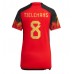 België Youri Tielemans #8 Voetbalkleding Thuisshirt Dames WK 2022 Korte Mouwen
